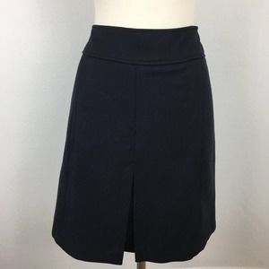 Loft Dark Navy Skirt size 10